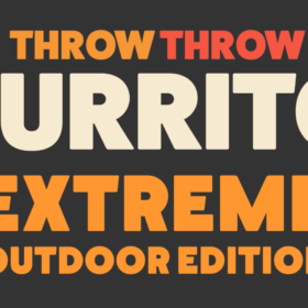 Throw Throw Burrito by Exploding Kittens Extreme Outdoor Edition A Dodgeball Card Game Family Friendly Party Games Card Games for Adults Teens Kids 0