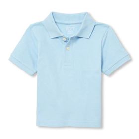 The Youngsters’s Place Boys’ Child and Toddler Uniform Pique Polo