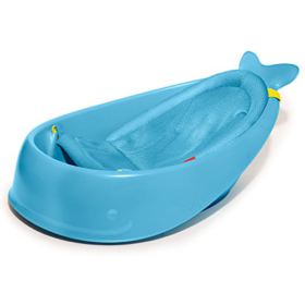 Skip Hop Baby Bath Tub Moby 3 Stage Smart Sling Tub Blue 0