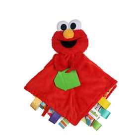 Bright Starts Sesame Street Snuggles with Elmo Babys First Soothing Blanket Ages 0 12 Months 0