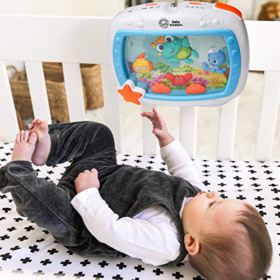 Baby Einstein Sea Dreams Soother Musical Crib Toy and Sound Machine Newborns Plus 0 2