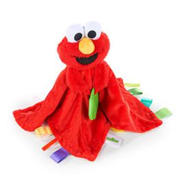 Bright Starts Sesame Street Snuggles with Elmo Babys First Soothing Blanket Ages 0 12 Months 0 3