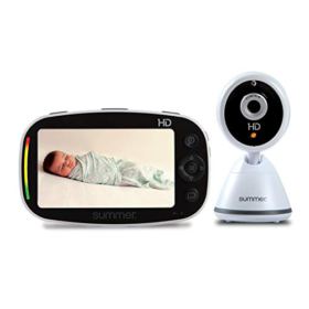 Summer Baby Pixel Zoom HD Video Baby Monitor with 5 Inch Display and Remote Steering Camera High Definition Baby Video Monitor with Clearer Nighttime Views and SleepZone Boundary Alerts 0