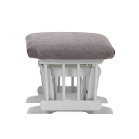 Dutailier Adele Glider Chair and Ottoman Set GreyDark Grey 0 2