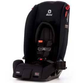 Diono Radian 3RX 3 in 1 Rear and Forward Facing Convertible Car Seat Head Support Infant Insert 10 Years 1 Car Seat Ultimate Safety and Protection Slim Design Fits 3 Across Jet Black 0