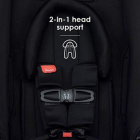 Diono Radian 3RX 3 in 1 Rear and Forward Facing Convertible Car Seat Head Support Infant Insert 10 Years 1 Car Seat Ultimate Safety and Protection Slim Design Fits 3 Across Jet Black 0 1