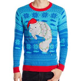 Blizzard Bay Mens Ugly Christmas Sweater Sea Creatures 0