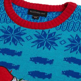Blizzard Bay Mens Ugly Christmas Sweater Sea Creatures 0 1