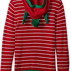 Ugly Christmas Sweater Mens Elf Hooded 0 0