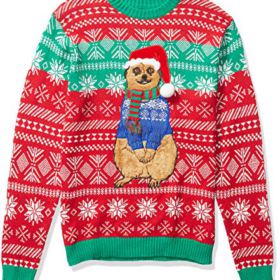 Blizzard Bay Mens Ugly Christmas Sweater Cat 0