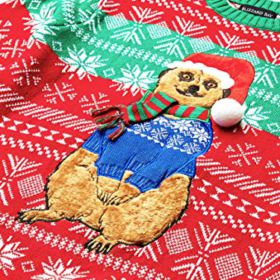 Blizzard Bay Mens Ugly Christmas Sweater Cat 0 3