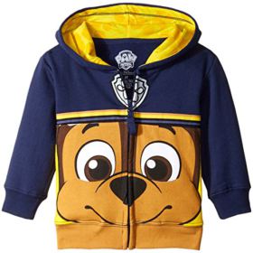 PAW Patrol Boys’ Toddler Character Huge Face Zip-up Hoodies