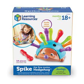 Learning Resources Spike The Fine Motor Hedgehog Sensory Fine Motor Toy Toys for Toddlers Ages 18 months 0