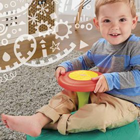 Playskool Sit n Spin Classic Spinning Activity Toy for Toddlers Ages Over 18 Months Amazon ExclusiveMulticolor 0 4