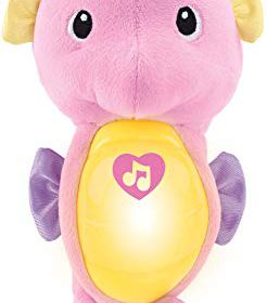 Fisher Price Soothe Glow Seahorse Pink 0