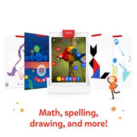 Osmo Genius Starter Kit for iPad 5 Educational Learning Games Ages 6 10 Math Spelling Creativity More STEM Toy Osmo iPad Base Included 0 1