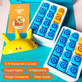 Plugo Count by PlayShifu Math Games with Stories Puzzles for 5 10 Years Educational STEM Kids Toys with Addition Subtraction Multiplication Division Gifts for Kids App Based 0 0