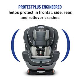 Graco Extend2Fit Convertible Car Seat Ride Rear Facing Longer with Extend2Fit Gotham 0 0