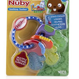 Nuby Ice Gel Teether Keys 0 0