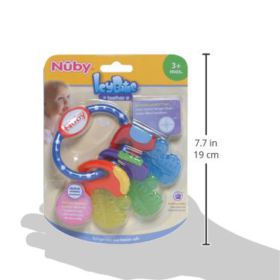 Nuby Ice Gel Teether Keys 0 2