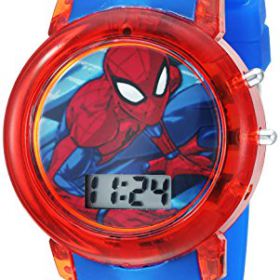 Marvel Boys Quartz Watch with Plastic Strap Blue 20 Model SPD4464 0