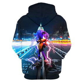 Dcoolone Sonic The Hedgehog Hoodie 3D Print BoysGirlsTeenKids Hoodie Unisex Pullover Sweatshirts 0 0